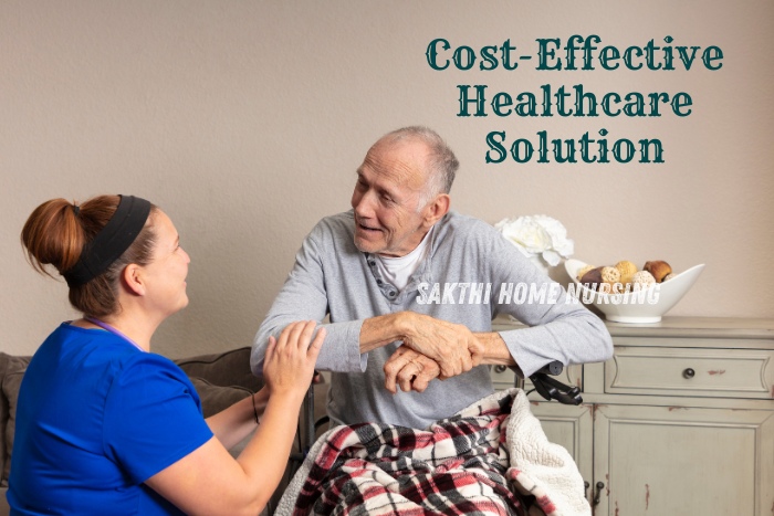 Cost-effective healthcare solution for elderly care provided by compassionate caregivers at Sakthi Home Nursing in Coimbatore