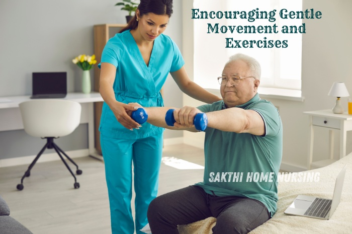 Sakthi Home Nursing in Coimbatore offers personalized home physiotherapy services for safe recovery