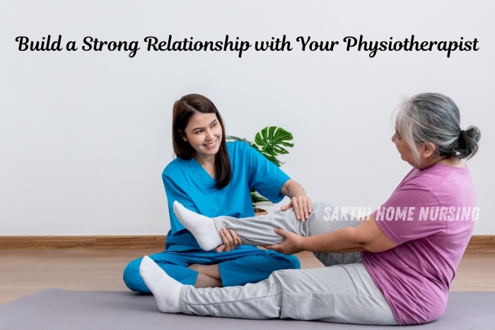 Sakthi Home Nursing in Coimbatore builds trusted relationships through professional physiotherapy and compassionate care