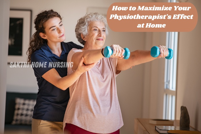 Sakthi Home Nursing in Coimbatore provides expert physiotherapy care at home to enhance mobility and recovery
