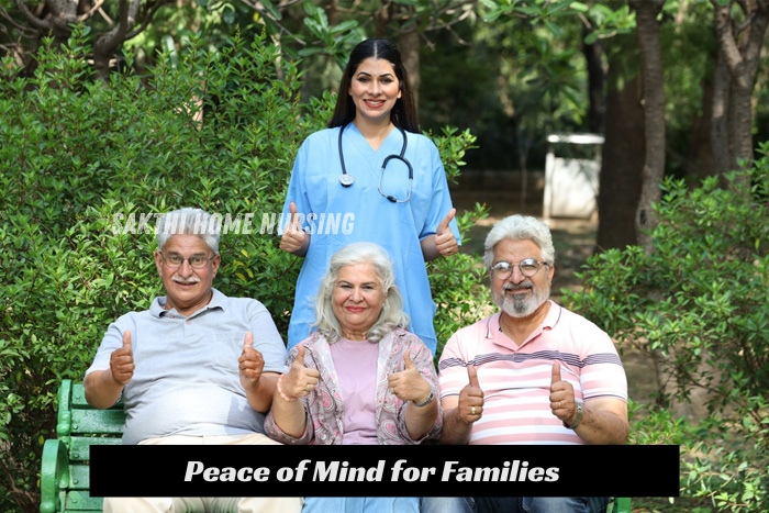 Sakthi Home Nursing in Coimbatore Provides for reflecting trusted Home Care and peace of mind